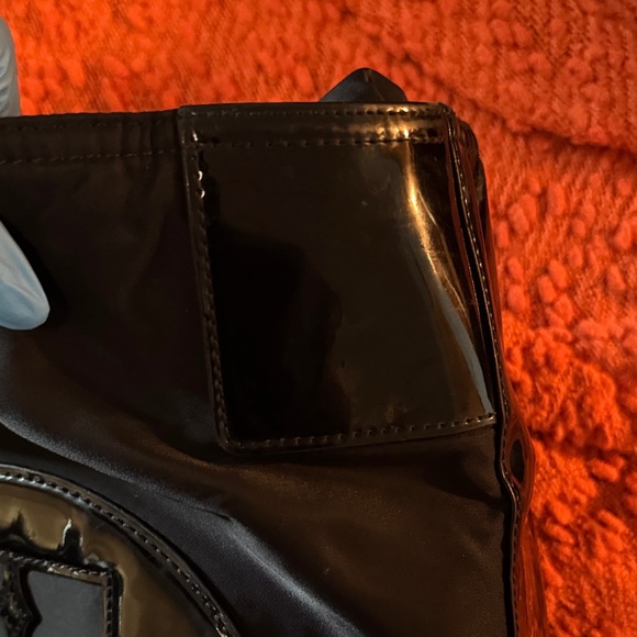 Tory Burch Black Tote with Logo Detail - Picture 10 of 15